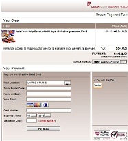 Clickbank Order Form