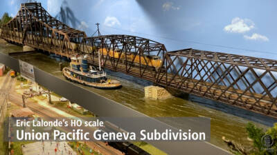 Eric Lalonde’s UP Geneva Subdivision in HO scale