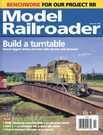 Model Railroader Issue Cover